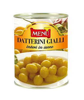 menu prodotti 2 lunga conservazione pomodoro datterino giallo in succo gr 800 menu 0