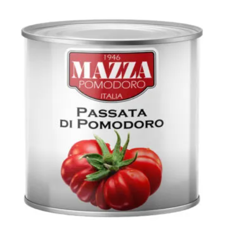mazza alimentari srl prodotti 2 lunga conservazione pomodoro passata di pomodoro gr 2500 mazza 0