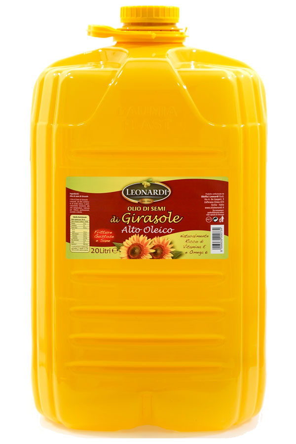 leonardi prodotti 2 lunga conservazione olio e aceto olio alto oleico lt 20 leonardi 0