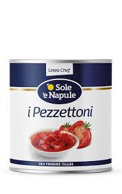 o sole e napule prodotti 2 lunga conservazione pomodoro pezzettoni di pomodoro linea chef kg 2 5 o sole e napule 0