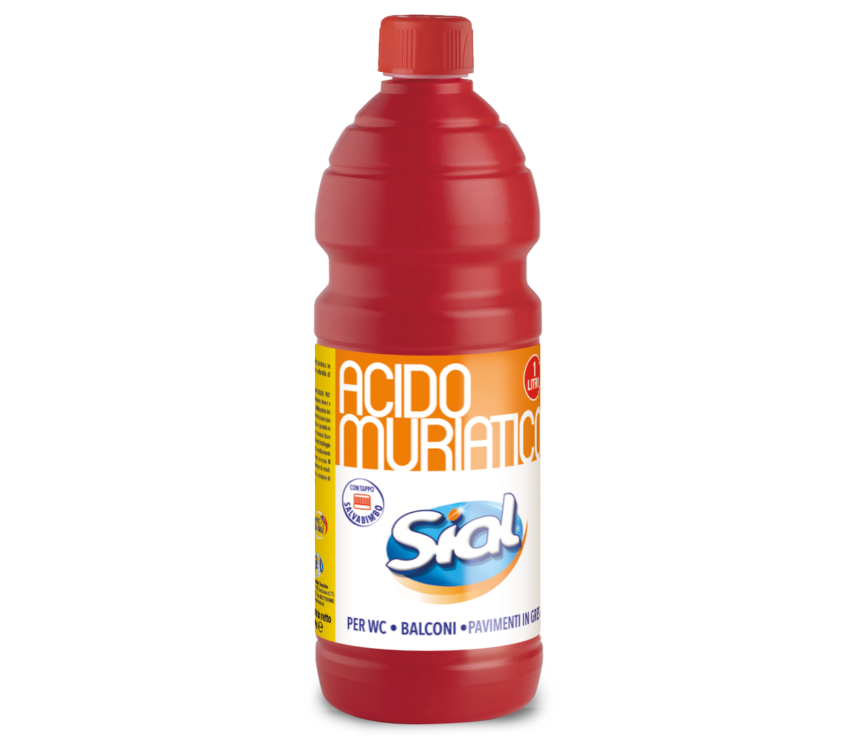 sial prodotti 2 lunga conservazione detergenza acido muriatico lt 1 sial 0
