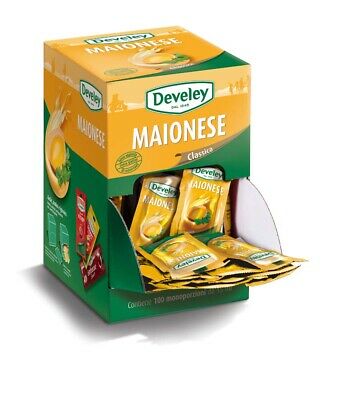 develey prodotti 2 lunga conservazione salse e monodosi maionese bustine marsupio gr 15 pz 100 develey 0