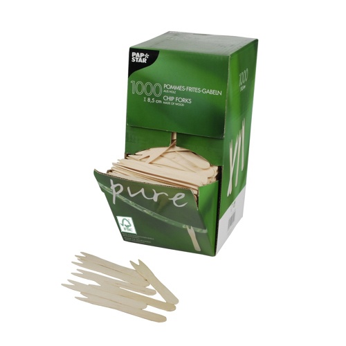 pierrot srl prodotti 2 lunga conservazione contenitori in plastica e bio forchettine di legno pure cm 8 5 1000 pz 0
