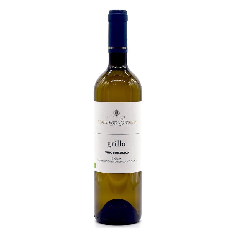 abbazia santa anastasia prodotti 3 beverage vini liquori prosecco e spumante vino grillo 2021 bio cl 75x6 abbazia santa anastasia spa 0