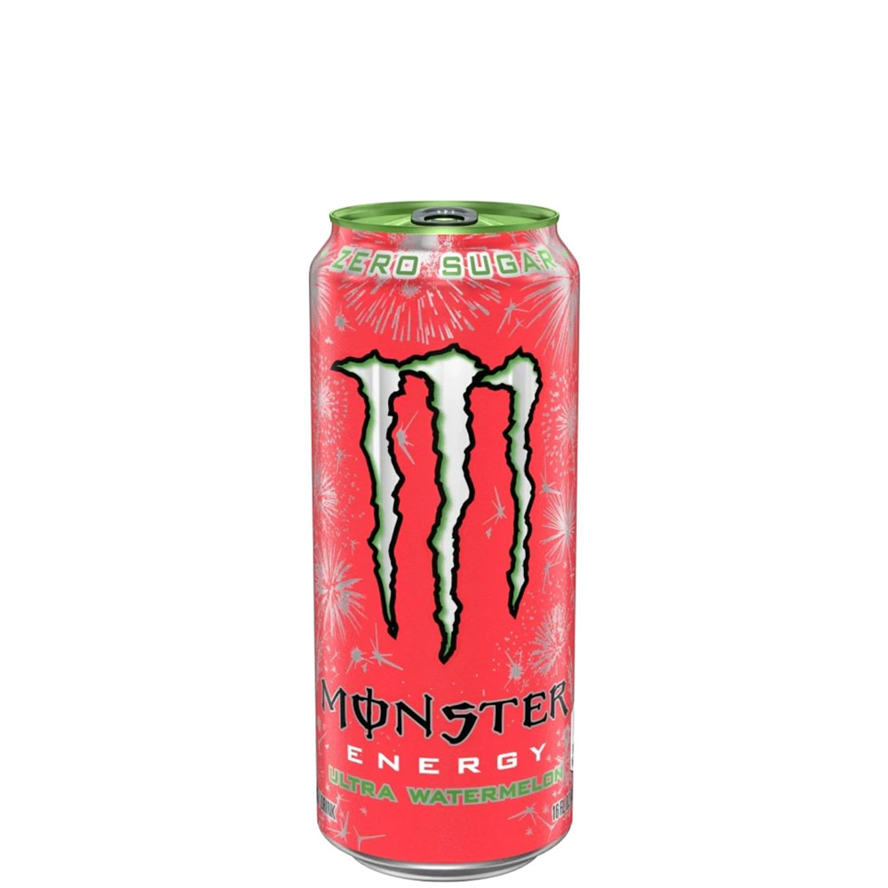 monster prodotti 3 beverage bibite varie monster watermelon rosso lattina cl 50 0