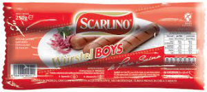 WURSTEL 3 PZ GR 250 BOYS SCARLINO