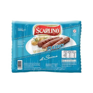 WURSTEL 10 PZ GR 1000 CLASSICI SCARLINO