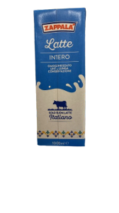 LATTE UHT INTERO LT 1 C/TAPPO ZAPPALA'