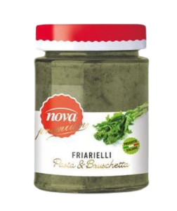 CREMA DI FRIARIELLI PASTA&BRUSCHETTA IN VETRO ML 580 NOVA FUNGHI