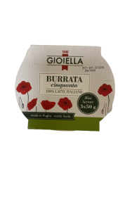 BURRATA VACCINA VASCH. GR 50X3 GIOIELLA