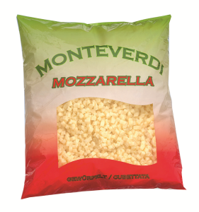 MOZZARELLA  A CUBETTI KG 2 MONTEVERDI
