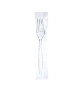 FORCHETTE TRASPARENTI PZ 50