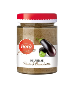 CREMA DI MELANZANE PASTA&BRUSCHETTA IN VETRO ML 580 NOVA FUNGHI