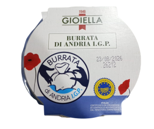 BURRATA DI ANDRIA I.G.P. GR 125 GIOIELLA