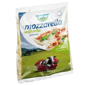 MOZZARELLA JULIENNE VALFIORITA KG 1 BAYERNLAND