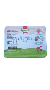 MOZZARELLA DOP IN VASCH DA GR 400 DI GIOIA DEL COLLE GIOIELLA