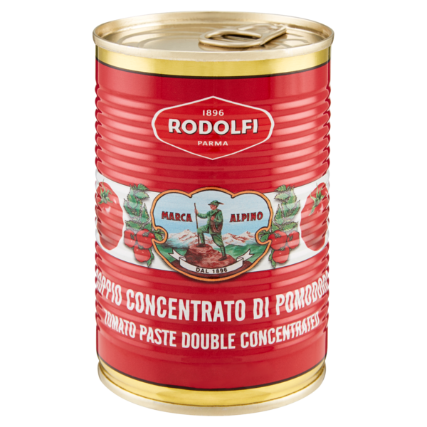 rodolfi prodotti 2 lunga conservazione pomodoro doppio concentrato alpino kg 1 rodolfi 0