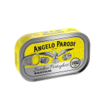 ANGELO PARODI-Prodotti-2-LUNGA CONSERVAZIONE-Tonno-SARDINE PORTOGHESI OLIVA GR 120 ANGELO PARODI-0