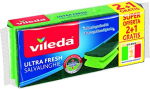 VILEDA-Prodotti-2-LUNGA CONSERVAZIONE-Detergenza-SPUGNA VILEDA ULTRA FRESH SALVAUNG 2+1-0