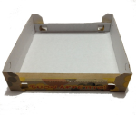 PAPER ONE-Prodotti-2-LUNGA CONSERVAZIONE-Contenitori in cartone-CONT. PIZZA 33X33X3.5 PZ 200 CUBO-0