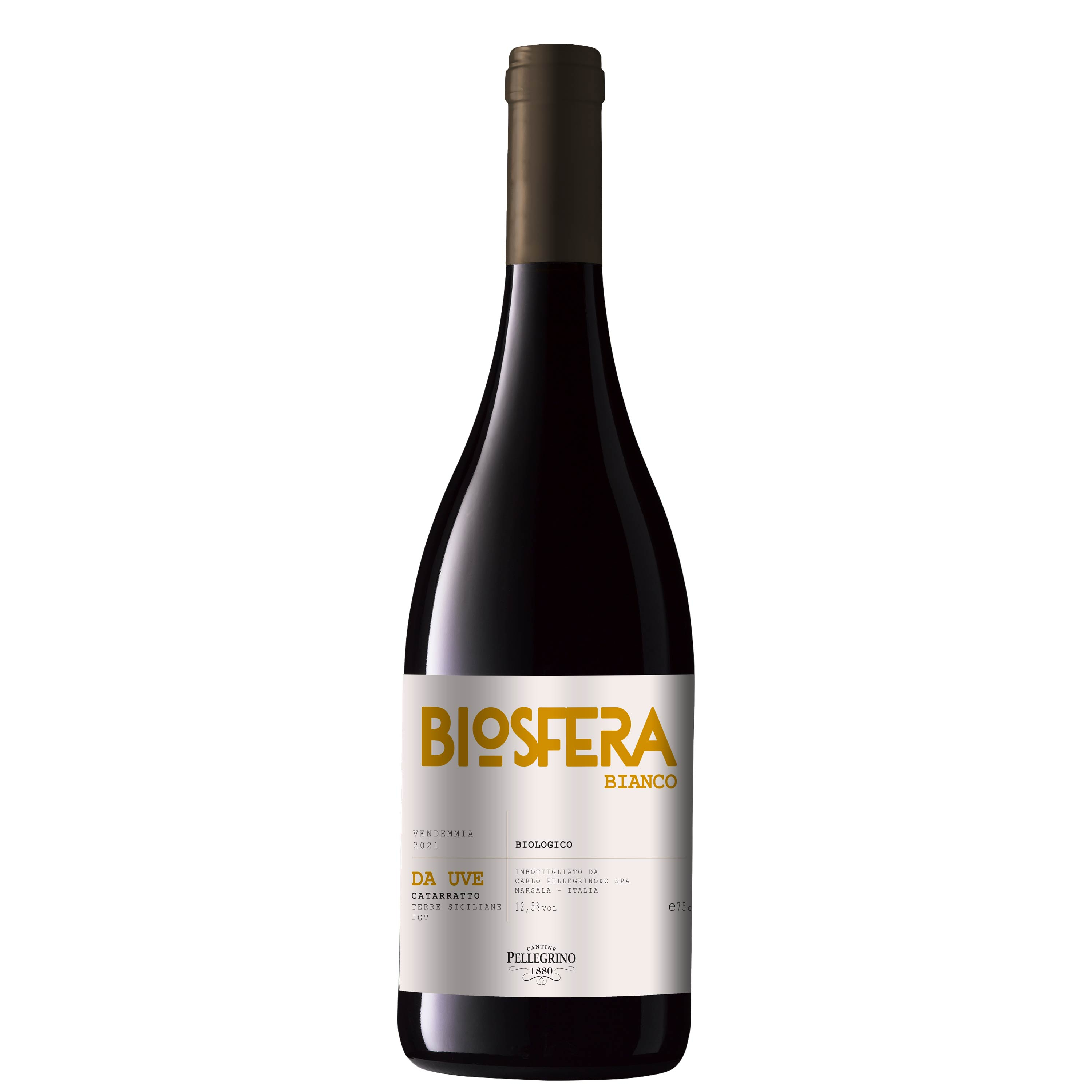 VINO BIOSFERA BIANCO CATARRATTO TERRE SICILIANE IGP 2021 BIO ML 750