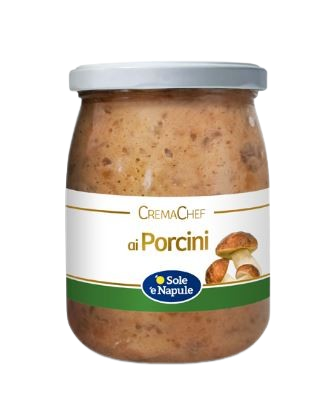 CREMA AI FUNGHI PORCINI GR 540 O SOLE E NAPULE