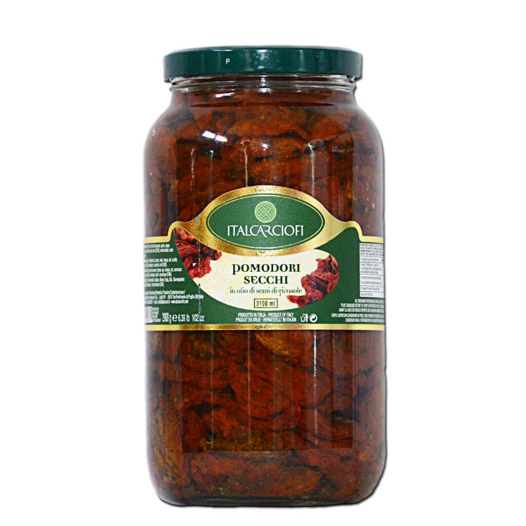 italcarciofi prodotti 2 lunga conservazione vasi e bocce in olio boccia pomodori secchi sott olio kg 3 1 italcarciofi 0