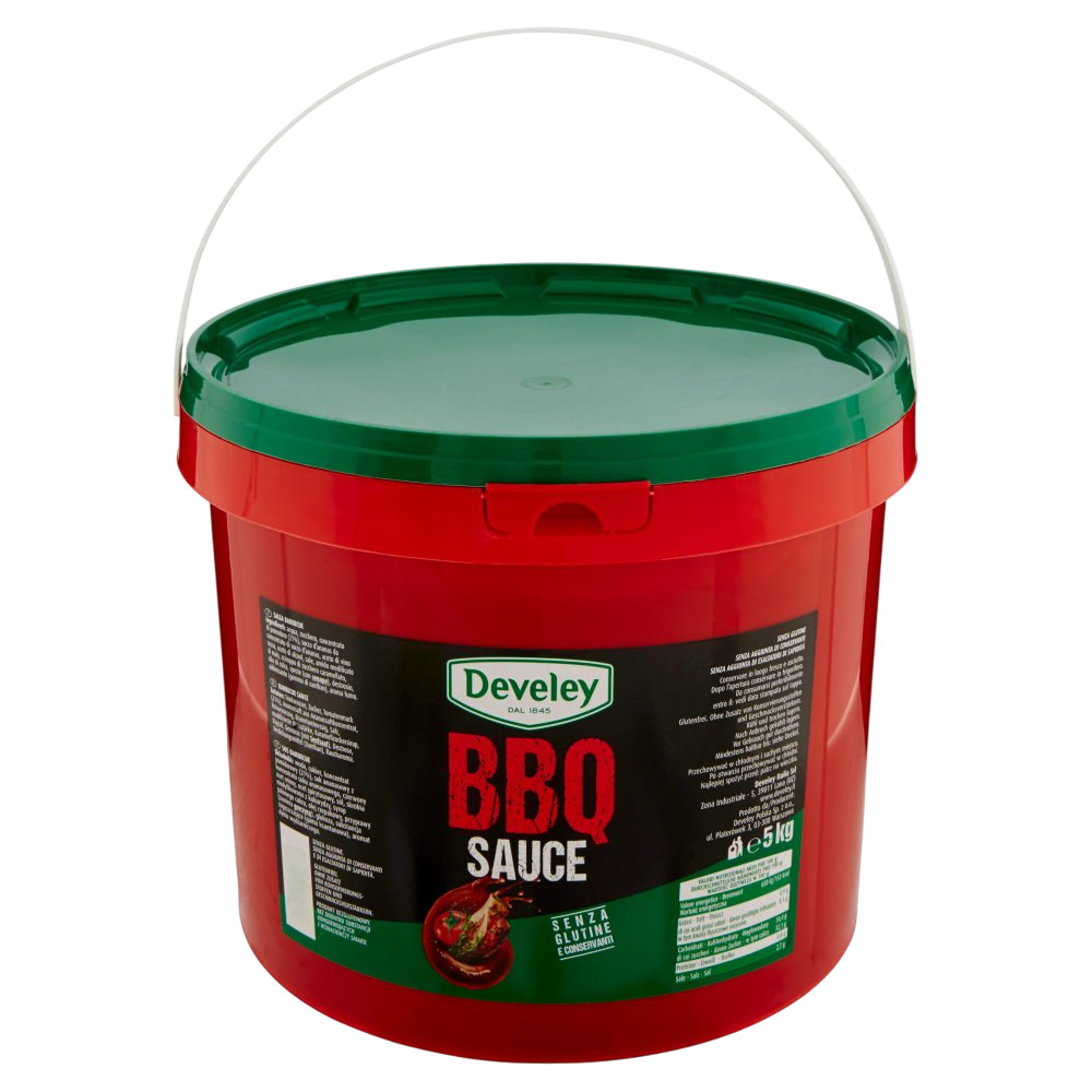 develey prodotti 2 lunga conservazione salse e monodosi salsa barbecue kg 5 develey 0