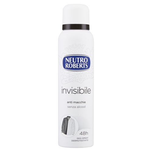 neutro roberts prodotti 2 lunga conservazione detergenza deo spray invisible roberts ml 150 0