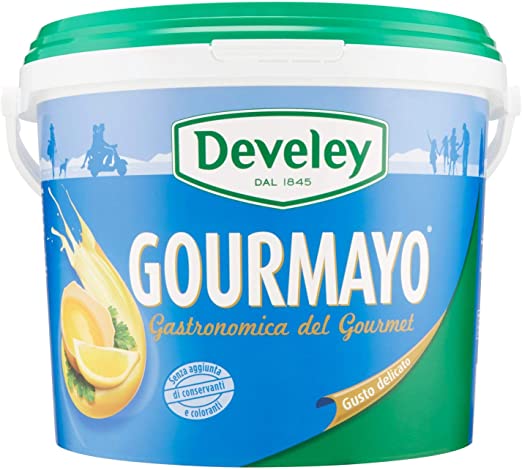 develey prodotti 2 lunga conservazione salse e monodosi maionese gourmayo kg 5 develey 0