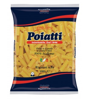 POIATTI-Prodotti-2-LUNGA CONSERVAZIONE-Pasta, Pancarrè e Pangrattato-PASTA RIGATONI N 54 KG 1 BLU POIATTI-0