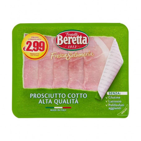BERETTA-Prodotti-1-FRESCO-Salumi affettati-PROSCIUTTO COTTO ALTA QUALITA' AFFETT. GR 100 FRESCA SALUM BERETTA-0