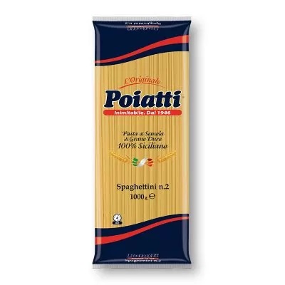 poiatti prodotti 2 lunga conservazione pasta pancarr e pangrattato pasta spaghettini n 2 kg 1 blu poiatti 0