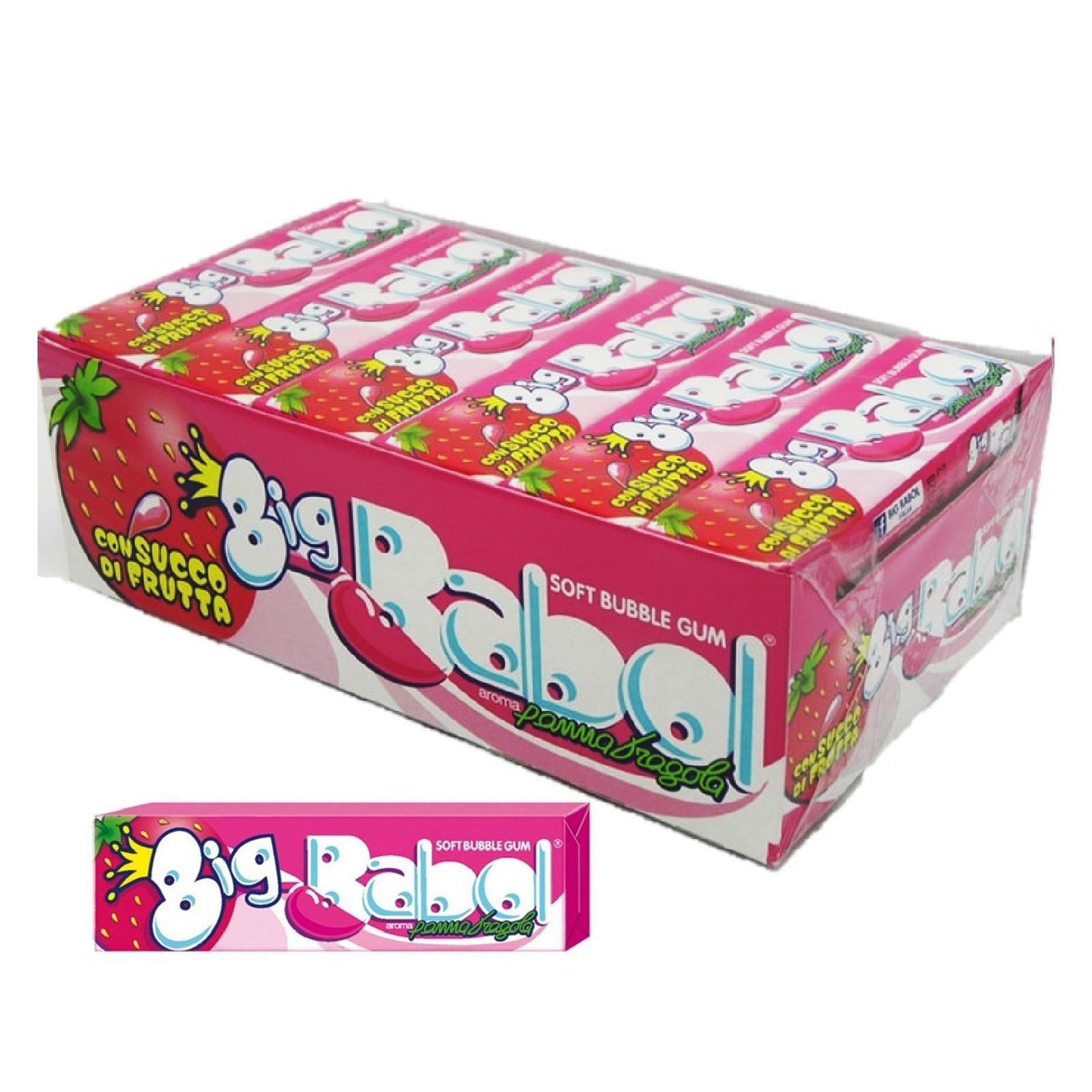 big babol prodotti 2 lunga conservazione dolciaria e salato big babol panna fragola 0