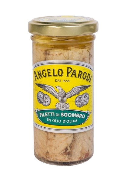 angelo parodi prodotti 2 lunga conservazione tonno filetti di sgombri olio oliva gr 150 angelo parodi 0