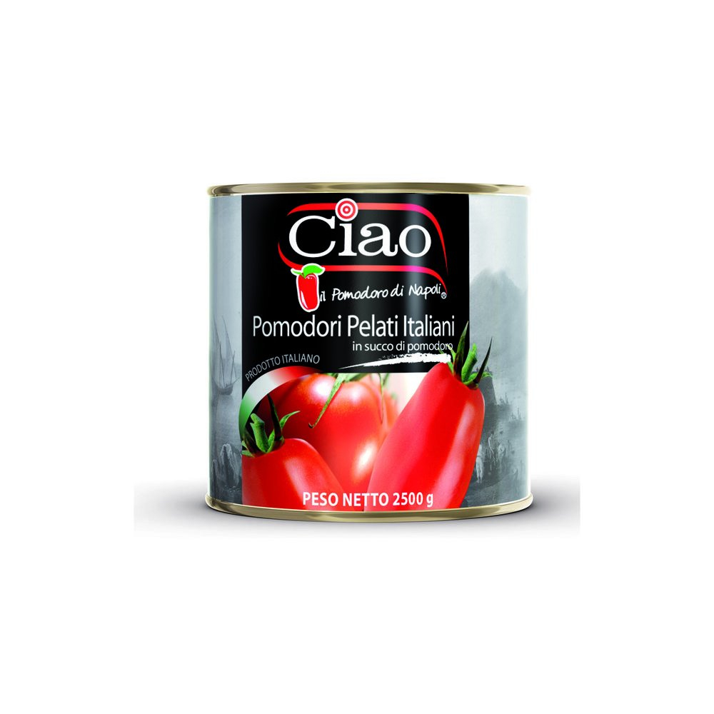 ciao prodotti 2 lunga conservazione pomodoro pomodori pelati gr 2500 ciao 0