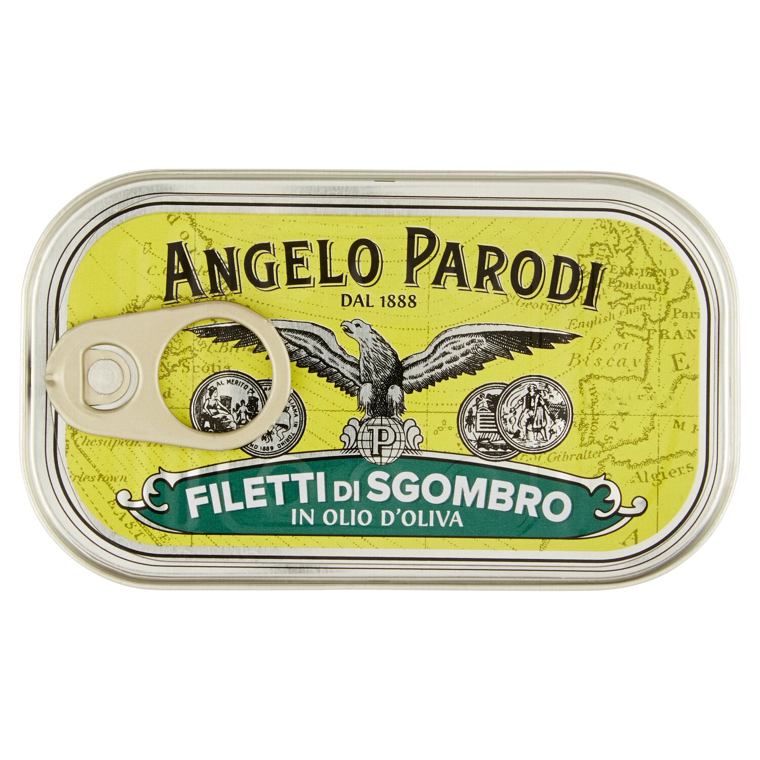 ANGELO PARODI-Prodotti-2-LUNGA CONSERVAZIONE-Tonno-FILETTI DI SGOMBRI OLIO OLIVA GR 125 ANGELO PARODI-0