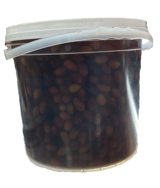 OLIVE NERE INTERE LECCINO SECCH. KG 5 ITALCARCIOFI