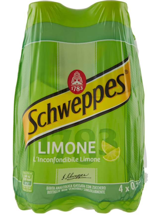 schweppes prodotti 3 beverage bibite varie schweppes limone cl 25x4 0
