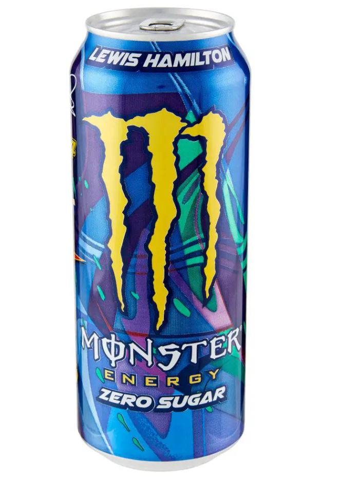 monster prodotti 3 beverage bibite varie monster hamilton blu zero lattina cl 50 0
