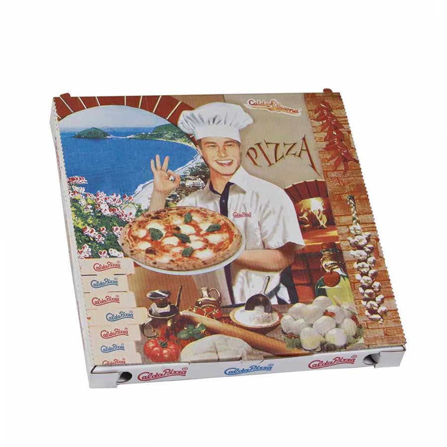 paper one prodotti 2 lunga conservazione contenitori in cartone cont pizza 45x45x5 pz 50 top paper one 0