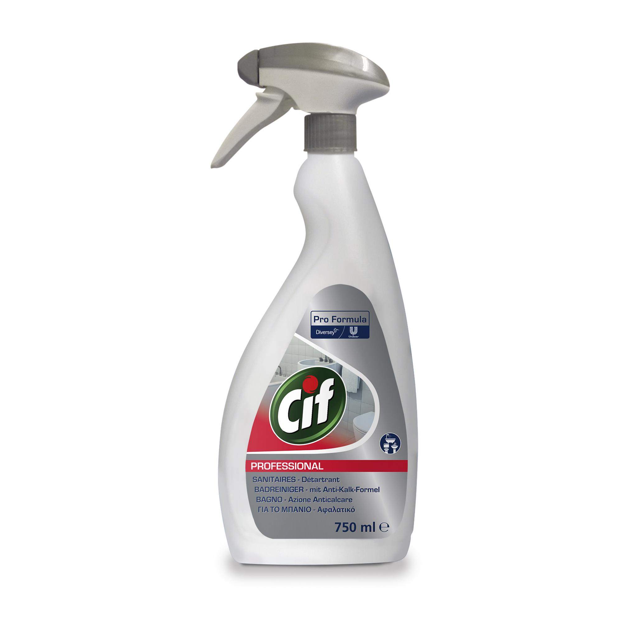 cif prodotti 2 lunga conservazione detergenza detergente bagno anticalcare lt 0 75 cif 0