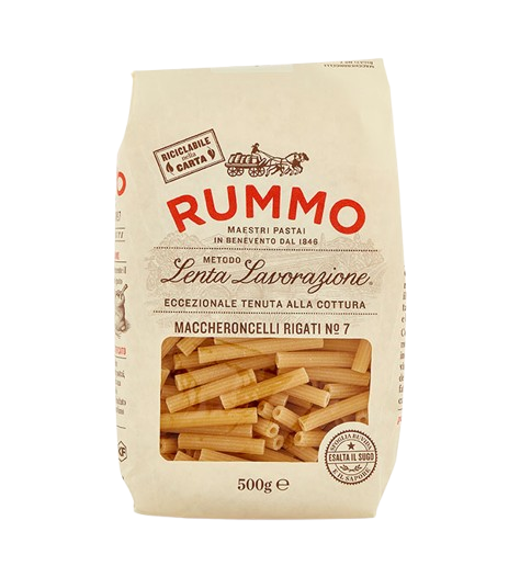 PASTA MACCHERONCELLI RIGATI N.7 KG 1 RUMMO