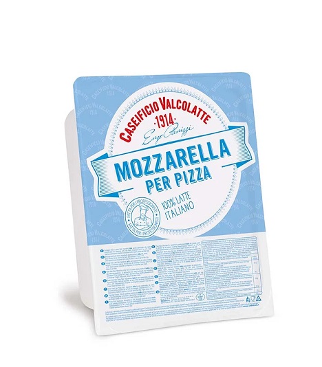 MOZZARELLA JULIENNE PER PIZZA KG 2,5 VALCOLATTE