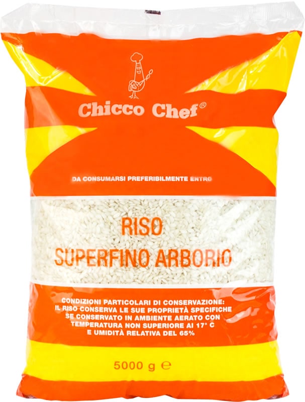 CHICCO CHEF-Prodotti-2-LUNGA CONSERVAZIONE-Riso-RISO SUP ARBORIO KG 5 CHICCO CHEF-0