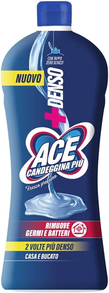 ace prodotti 2 lunga conservazione detergenza detergente candeggina ace piu denso lt 1 0