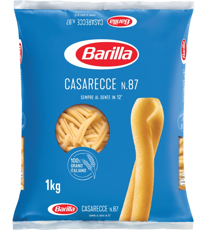 BARILLA-Prodotti-2-LUNGA CONSERVAZIONE-Pasta, Pancarrè e Pangrattato-PASTA CASARECCE N 87 KG 1 BARILLA-0