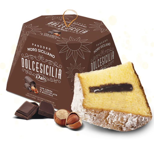 PANDORO CIOCCOLATO/NOCCIOLA GR 750 DAIS