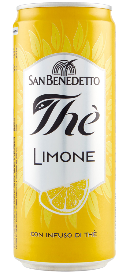 san benedetto prodotti 3 beverage bibite varie the limone lattina san benedetto 33 0