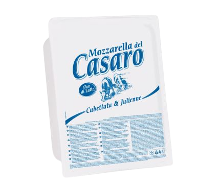 MOZZARELLA CASARO JULIENNE FIORDILATTE KG 2,5 VALCOLATTE